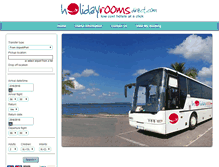 Tablet Screenshot of holidayroomsdirect.resorthoppa.com